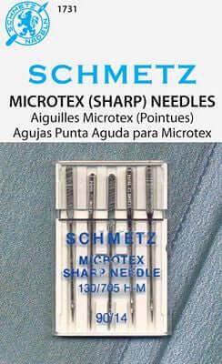 Schmetz Microtex Needles Fits Singer Models 15, 27, 28, 66, 99, 201, 221,  301, 401, 403, 404, 500, 503, Most Home Machines