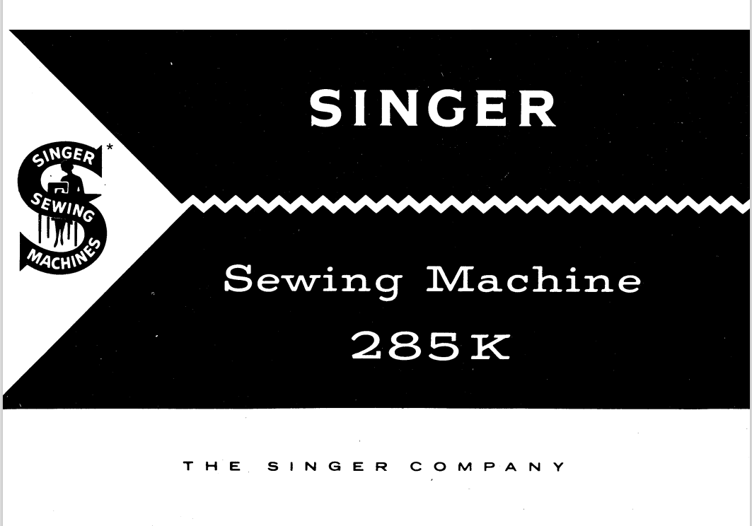 Singer Model 285 Sewing Machine Parts