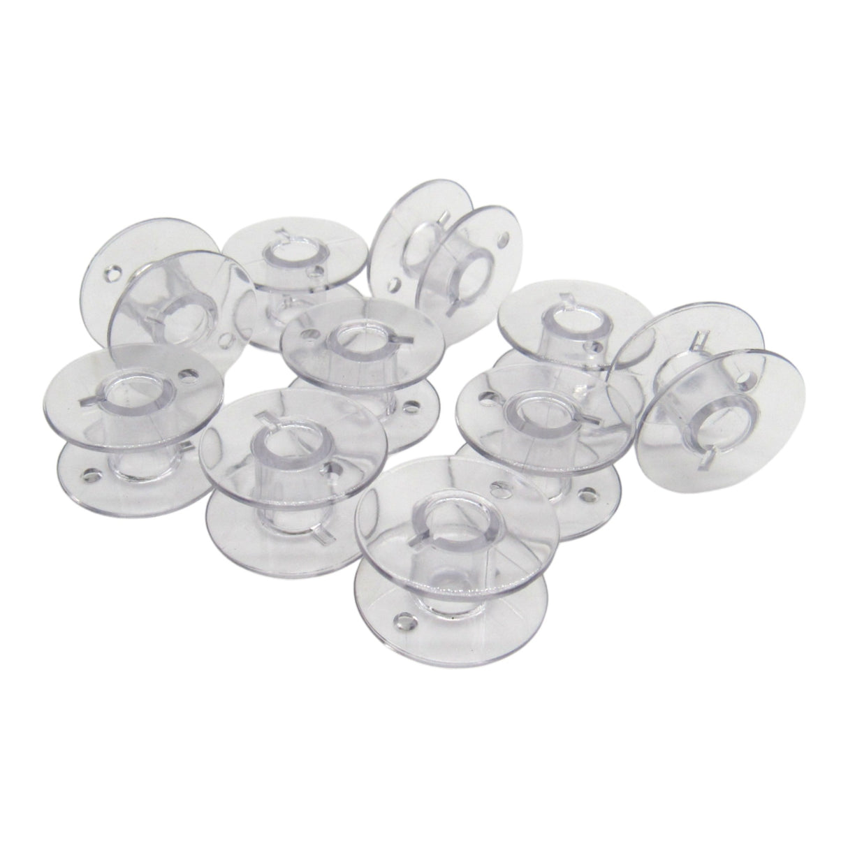 (10) Plastic One Piece Bobbins - Brother Part # X52800150