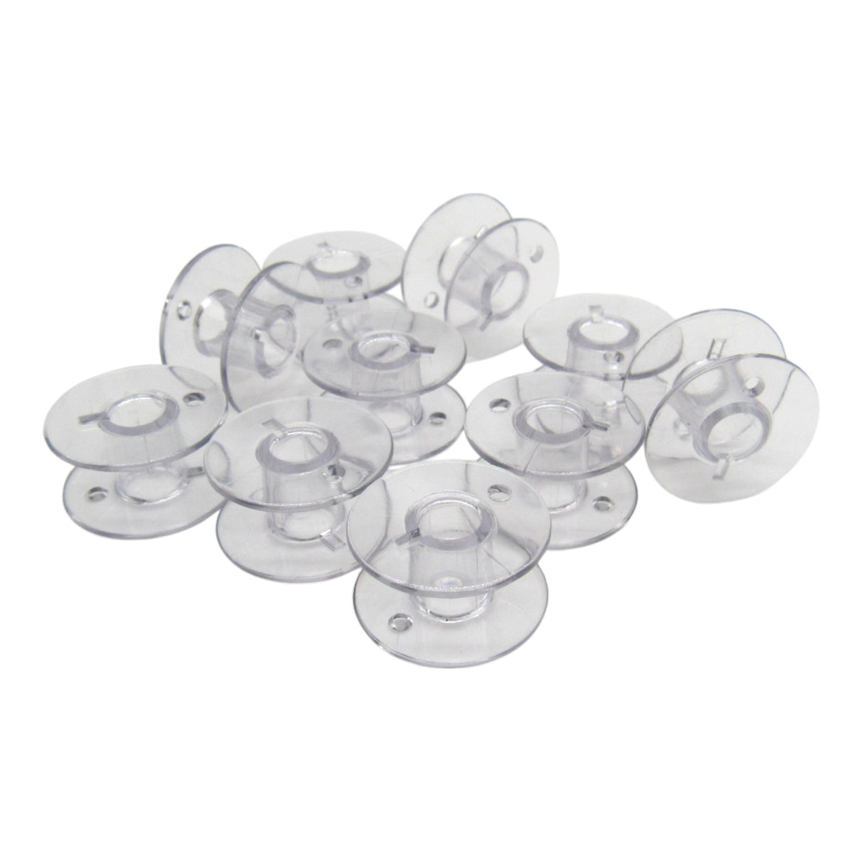 (10) Plastic One Piece Bobbins - Brother Part # X52800150