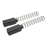 (2) Carbon Motor Brushes with Springs 5 mm x 6 mm x 12 mm - Elna Part # 440236-20