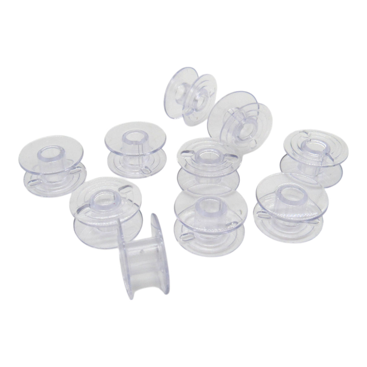 (10) Plastic Bobbins - Elna Part # 493555