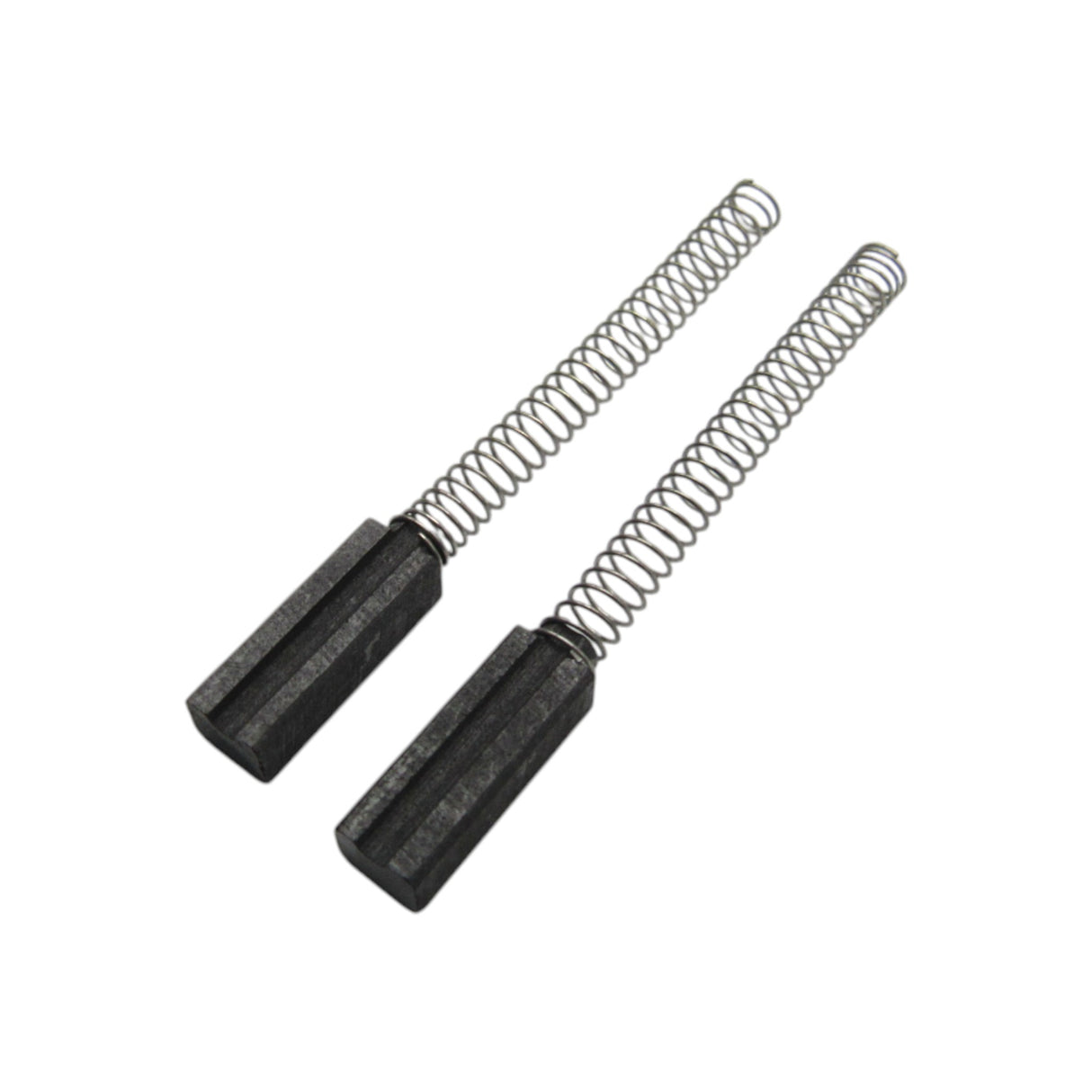 (2) Carbon Motor Brushes with Springs - Necchi Part # 501454