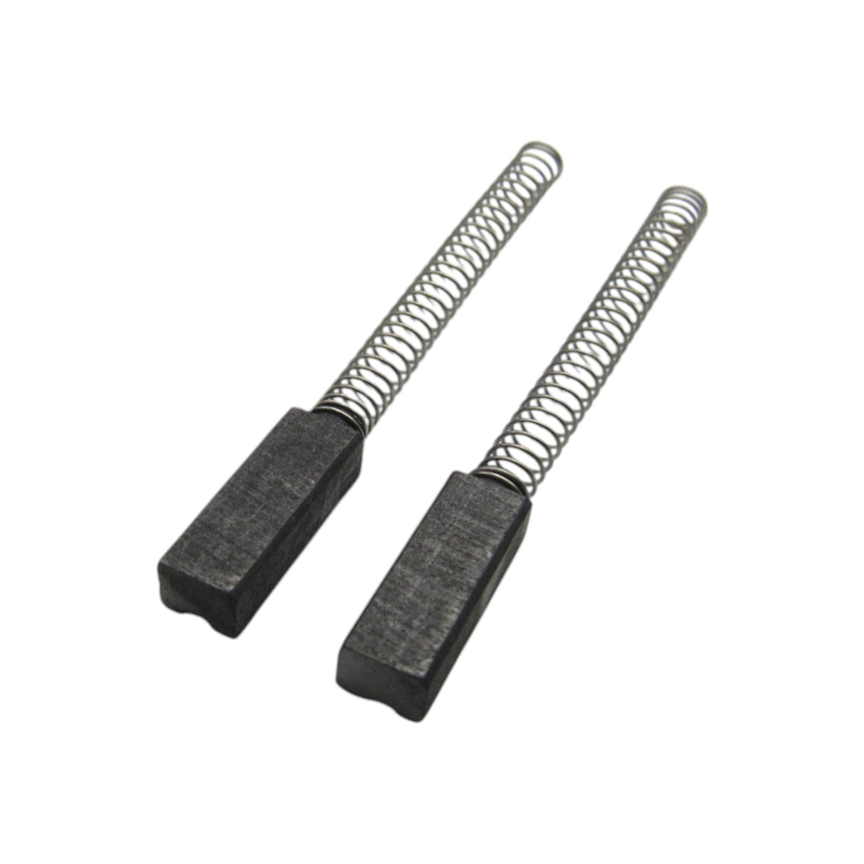 (2) Carbon Motor Brushes with Springs - Necchi Part # 501454