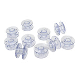 (10) Plastic Bobbins J-Style -Singer Part # 85128