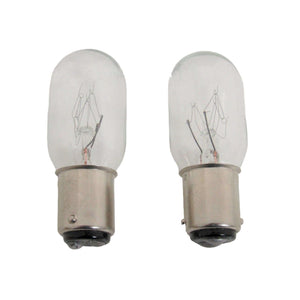 (2) Push In Style Light Bulbs - Part # 2PCW