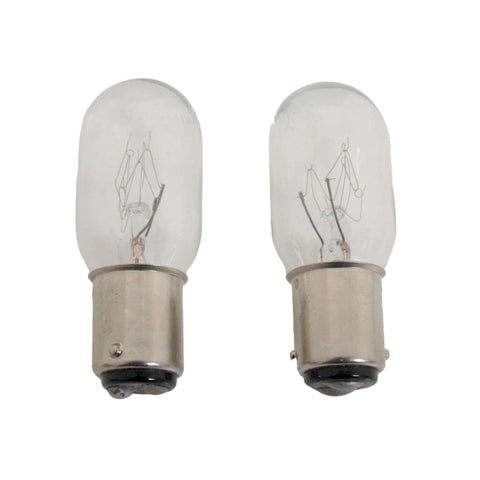 Light Bulb 15-watt, 120-volt, Push in Style, Most Common, 19/32 Base –  Central Michigan Sewing Supplies Inc.