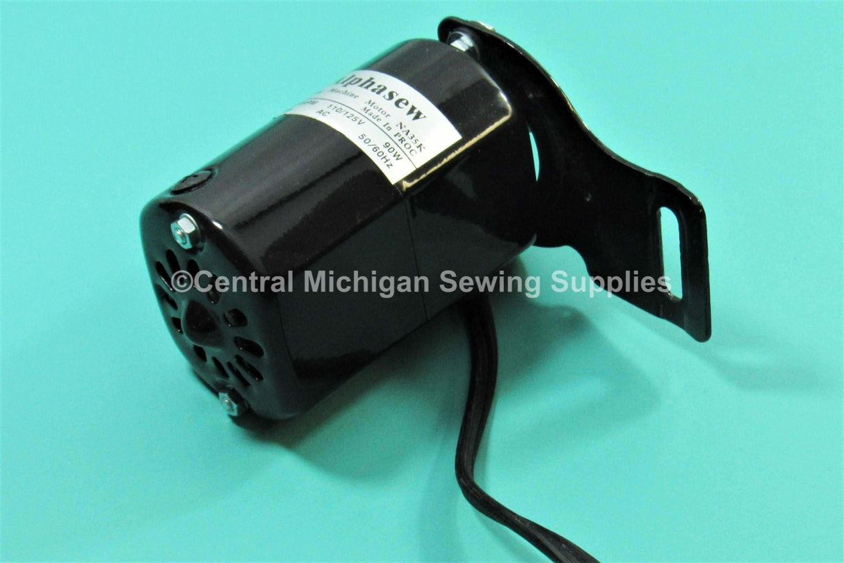 Alphasew Sewing Machine Motor 7000 Rpm K-BRACKET .9 Amp - Central Michigan Sewing Supplies