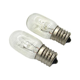 Light Bulbs- Screw In Type 5/8" Base, 15 Watt, 120 Volt Fits Many Models  (Part # 2SCW & 2SCWF)