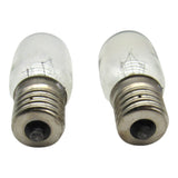 Light Bulbs- Screw In Type 5/8" Base, 15 Watt, 120 Volt Fits Many Models  (Part # 2SCW & 2SCWF)