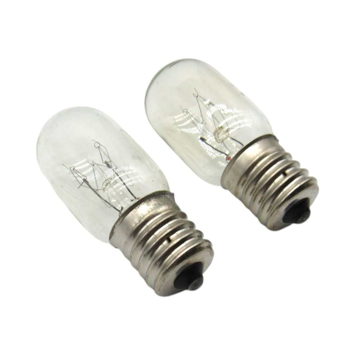 Light Bulbs- Screw In Type 5/8" Base, 15 Watt, 120 Volt Fits Many Models  (Part # 2SCW & 2SCWF)