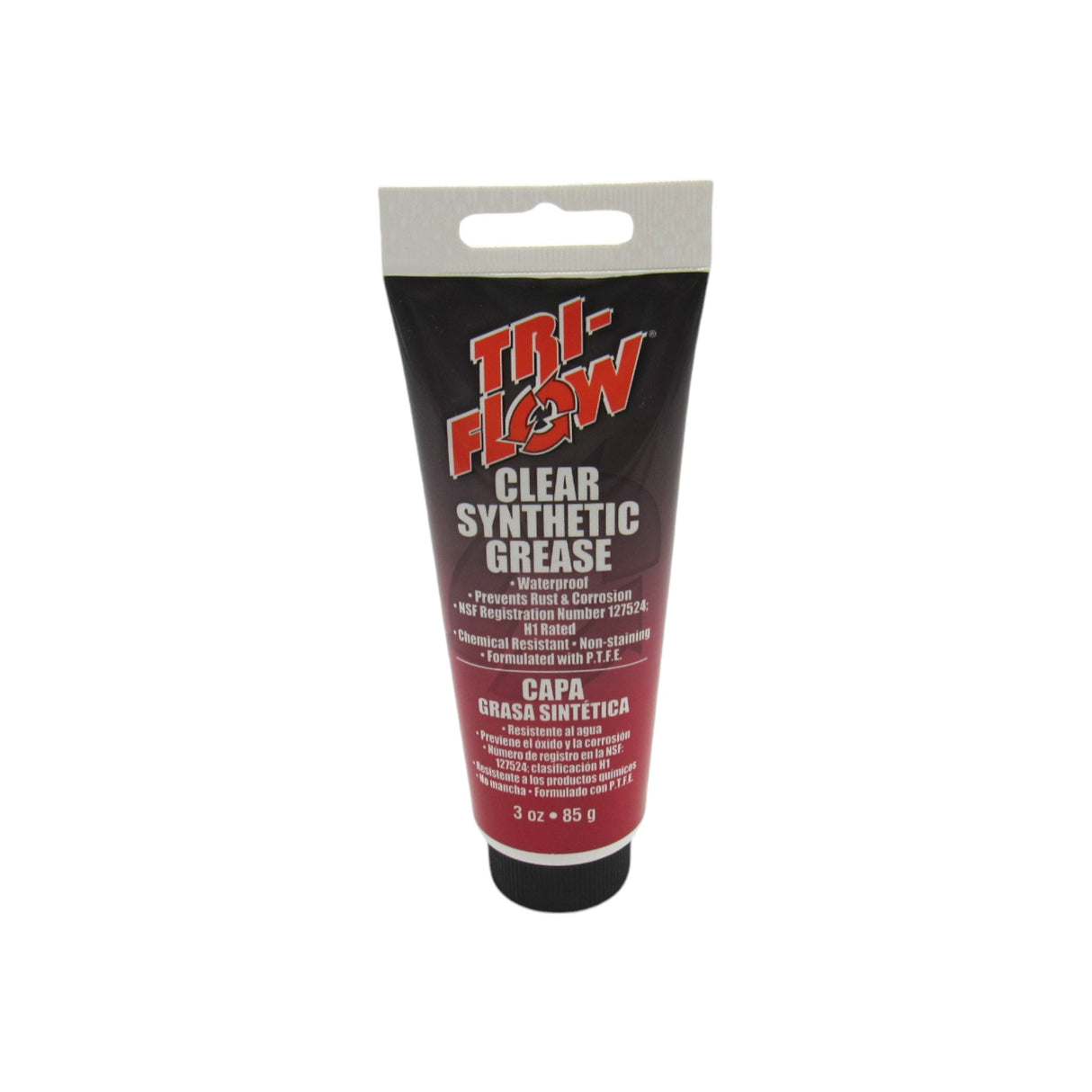 Tri-Flow Clear Synthetic Grease with Teflon - 3 oz Tube #23004