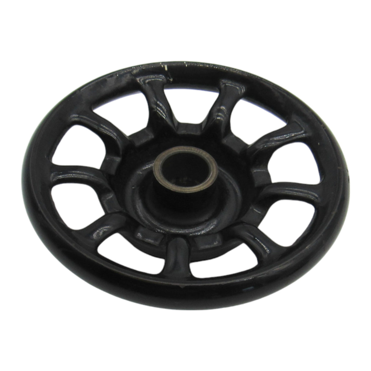 Original 9 Spoke Hand Wheel - Black - Fits Singer Models 15, 66, 99, 28