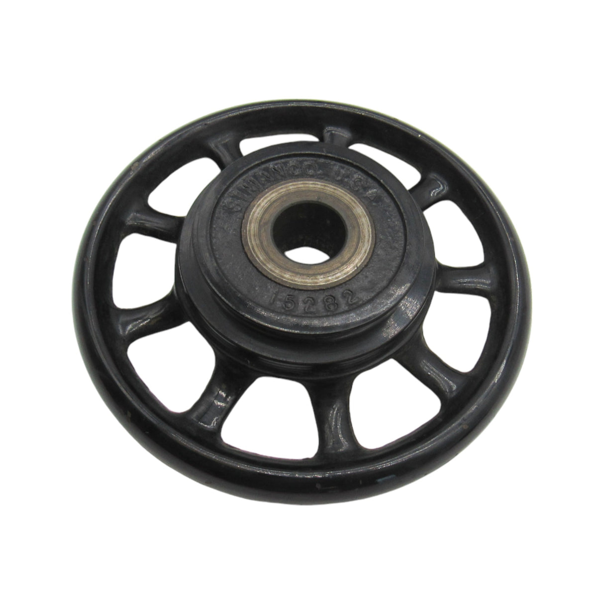 Original 9 Spoke Hand Wheel - Black - Fits Singer Models 15, 66, 99, 28