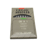 Organ Industrial Sewing Machine Needles Ball Point 16x257, 16x231, DBx1, 16x95 Available in Size 12, 14, 16, 18