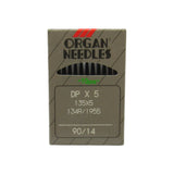 Organ Industrial Sewing Machine Needles Sharp Point 135X5, 135X7, DPX5, DPX7, 134R