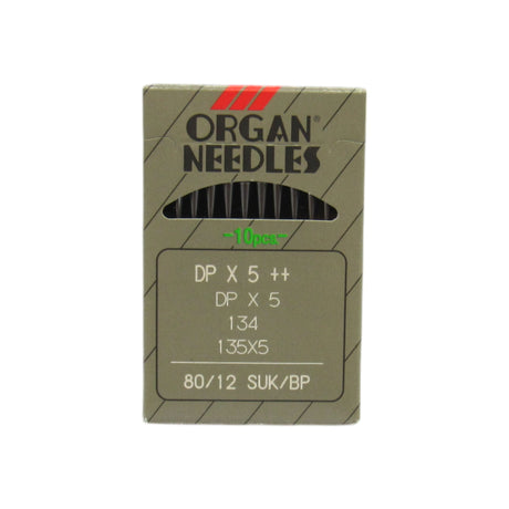 Organ Industrial Sewing Machine Needles Ball Point 135x5, 135x7, DPx5, DPx7, 134R