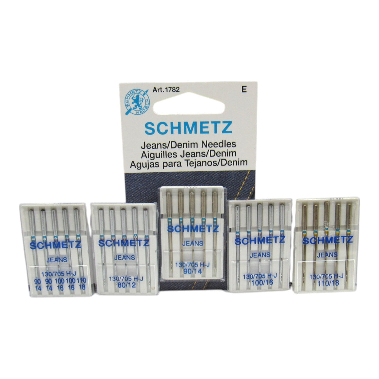 Schmetz Denim / Jeans Needles 15x1 Fits Most Home Machines