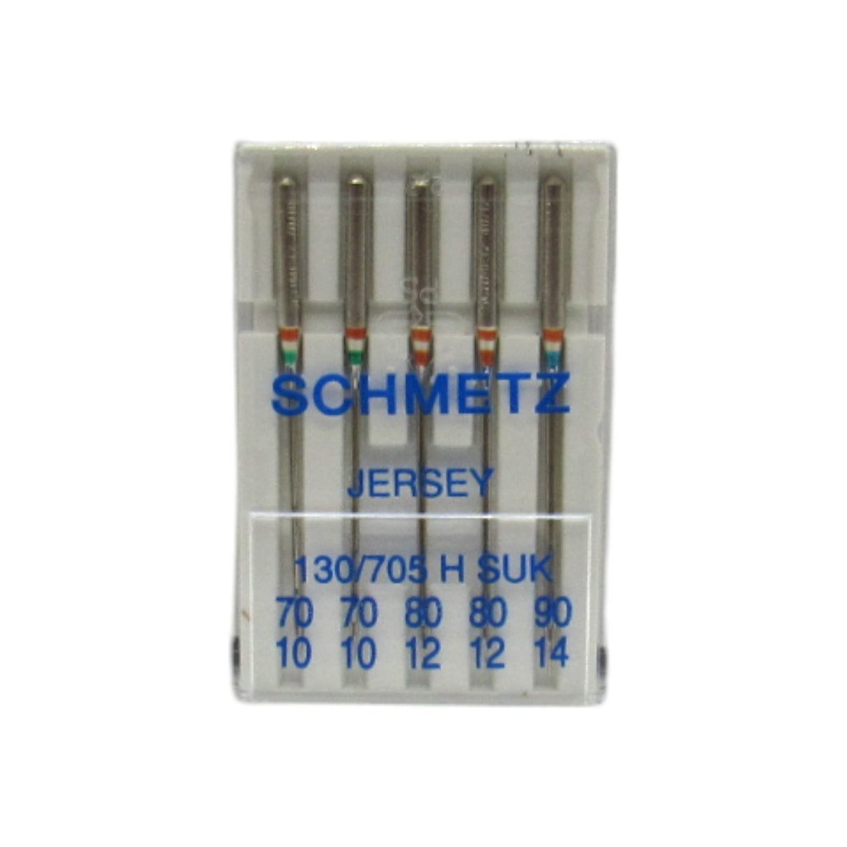 Schmetz Sewing Machine Needles Jersey Ball Point 15x1 Available in size 10, 12, 14, 16, and assortment pack