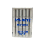 Schmetz Microtex Needles Fits Singer Models 15, 27, 28, 66, 99, 201, 221, 301, 401, 403, 404, 500, 503, Most Home Machines