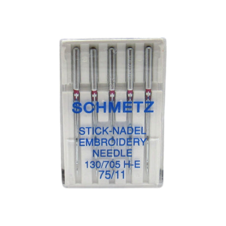 Schmetz Embroidery Needles 15x1 Available in size 11, 14, Assortment pack