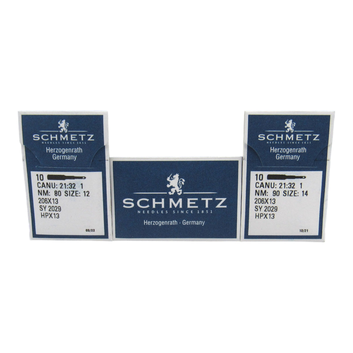 Schmetz Needles 10 Pack 206x13 Available in Size 12 & 14