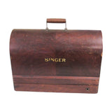 Vintage Singer Sewing Machine Bentwood Case (Fits Model 28, 128)