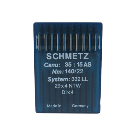 Schmetz Industrial Sewing Machine Leather Needles 29x4 Available in size 18 and 22 Fits Singer Models 29K, 29