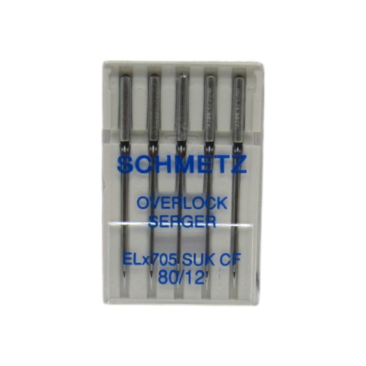 Schmetz ELx705 Chrome Finish Serger Needles (Ball Point)