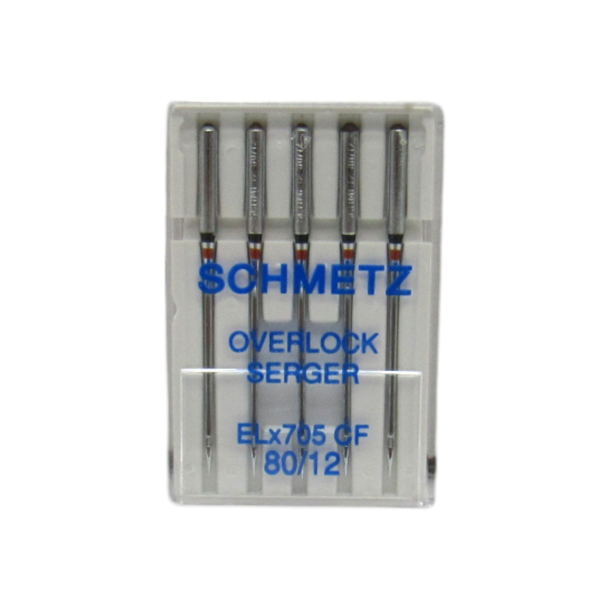 Schmetz ELx705 Chrome Finish Serger Needles (Sharp point)