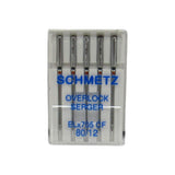 Schmetz ELx705 Chrome Finish Serger Needles (Sharp point)