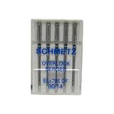 Schmetz ELx705 Chrome Finish Serger Needles (Sharp point)