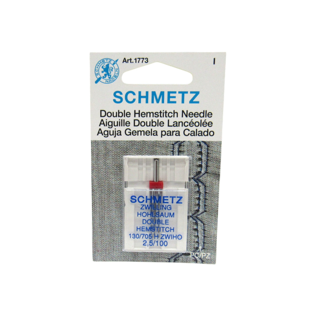 Schmetz Double Hemstitch Needle