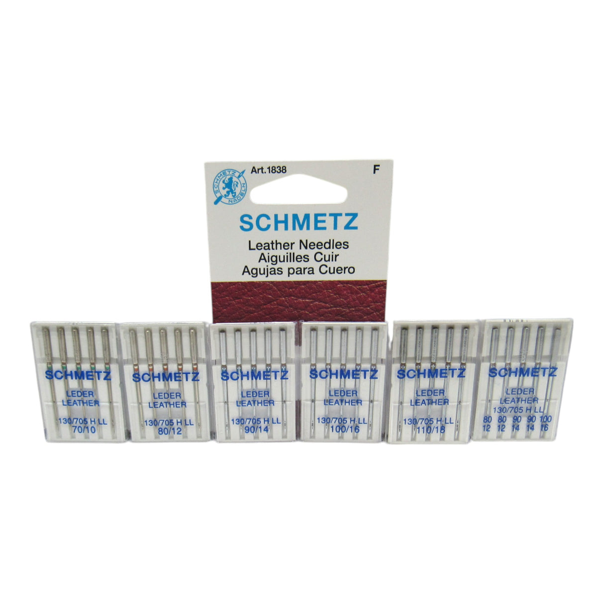 Schmetz Leather Sewing Machine Needles 15x1 (Various Assortments & Sizes)