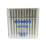 Schmetz Sewing Machine Needles 15x1 Available in size 8, 9, 10, 11, 12, 14, 16, 18 (10 pack)