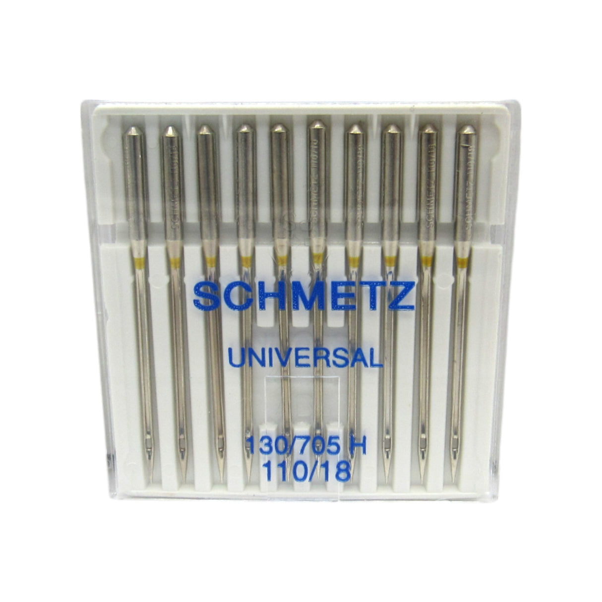 Schmetz Sewing Machine Needles 15x1 Available in size 8, 9, 10, 11, 12, 14, 16, 18 (10 pack)