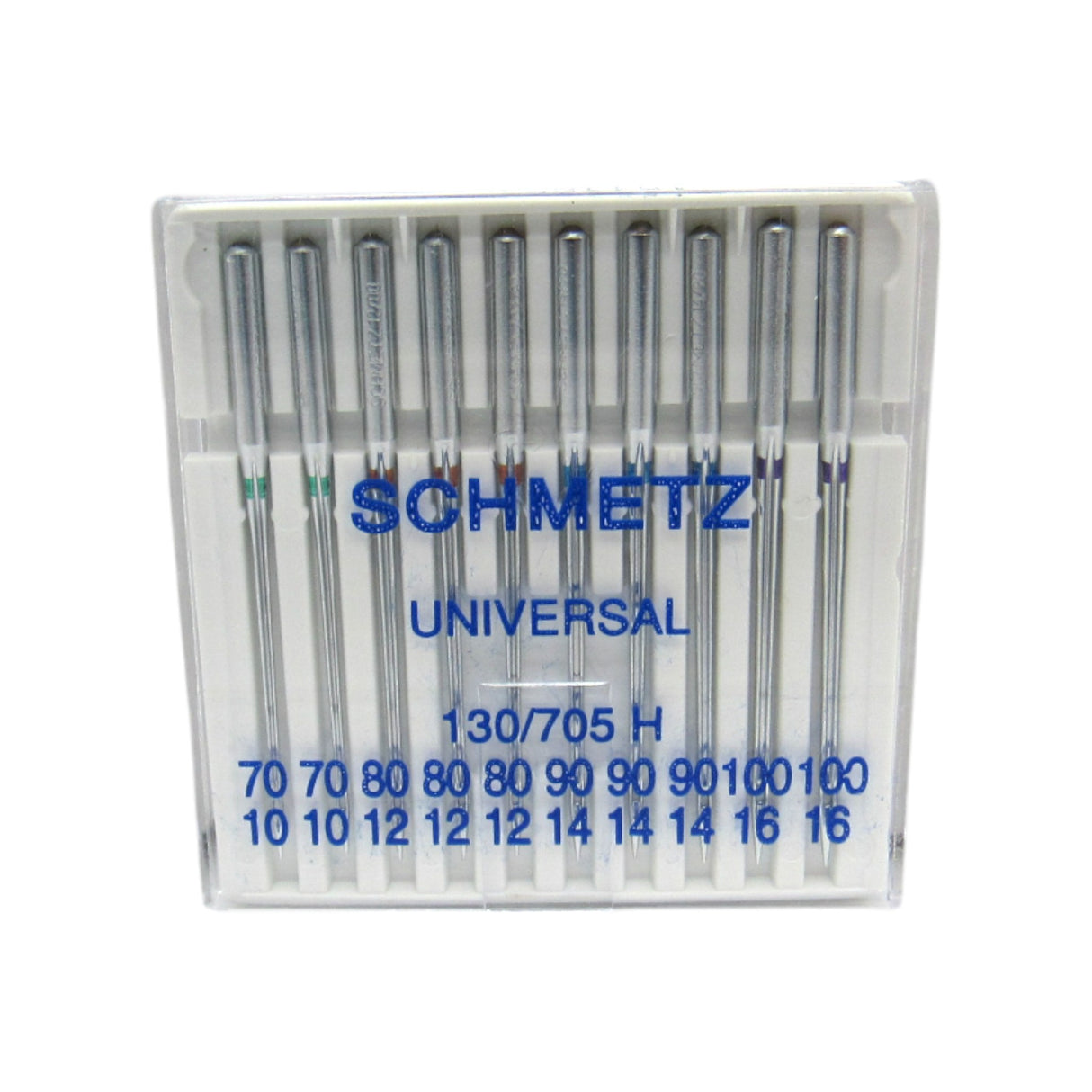 Schmetz Sewing Machine Needles 15x1 Available in size 8, 9, 10, 11, 12, 14, 16, 18 (10 pack)