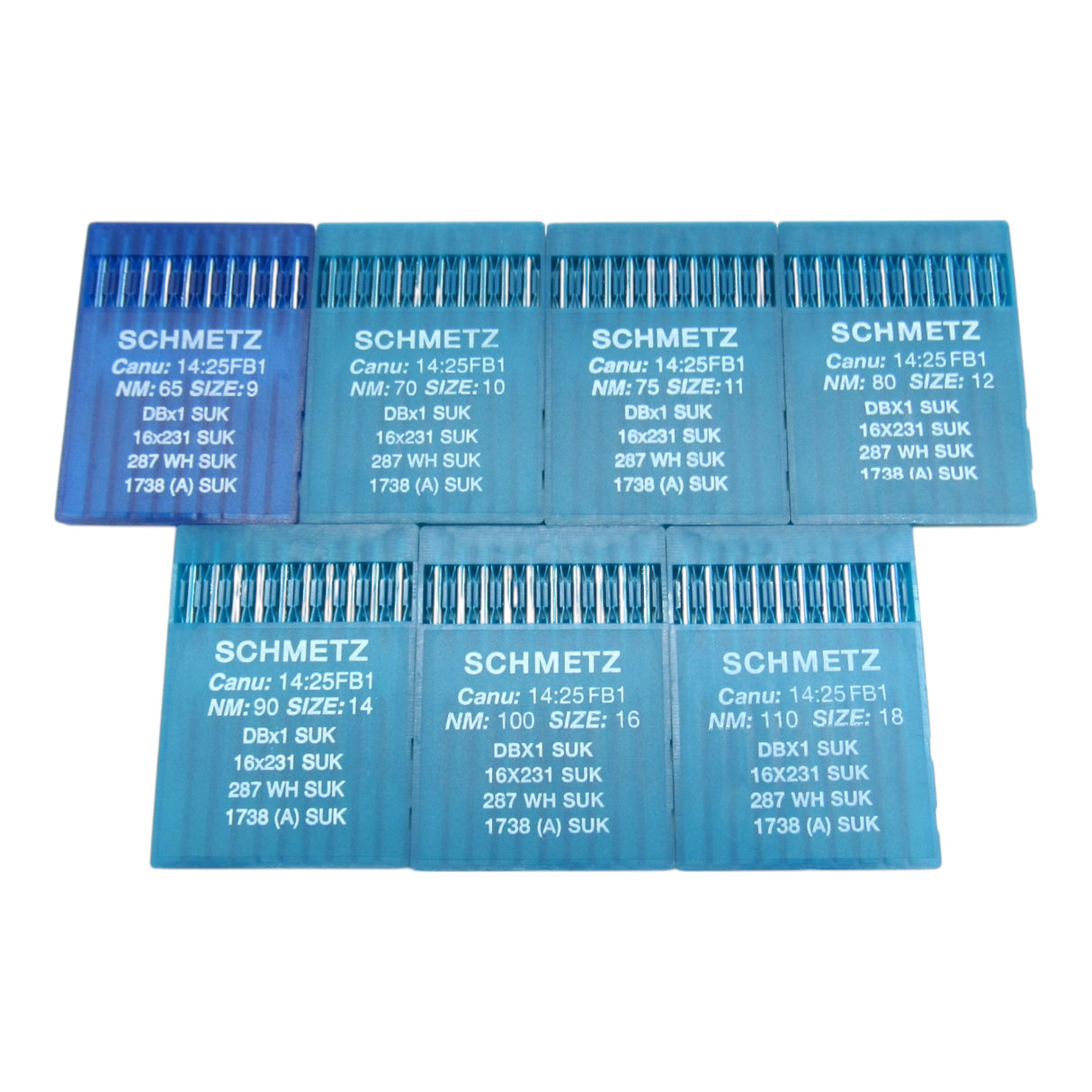 Schmetz Industrial Sewing Machine Needles BALL POINT 16x257, 16x231, DBx1, 16x95