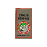 Organ Needles Sharp Point- 15X1 Available in size 9, 11, 12, 14, 16, 18, 20