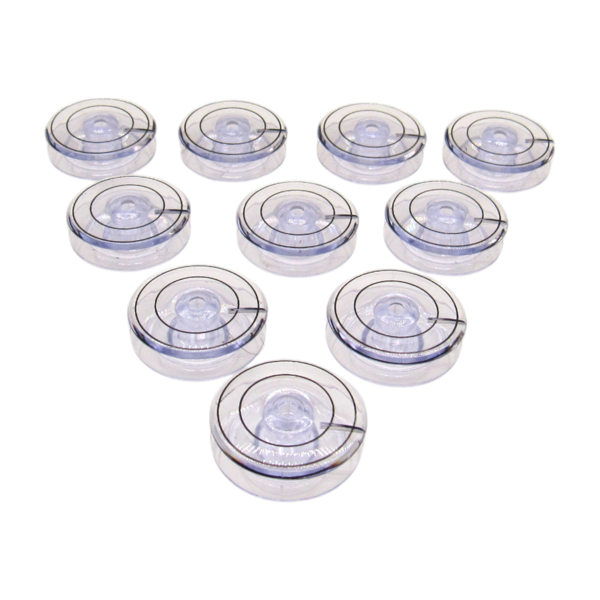 (10) Grade A Plastic Futura Bobbins - Singer Part #181551