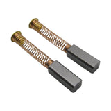 (2) Carbon Motor Brushes with Springs 3.8 mm x 4.2 mm x 13 mm - Part # YM4018-P