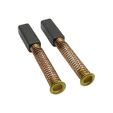 (2) Carbon Motor Brushes with Springs 3.8 mm x 4.2 mm x 13 mm - Part # YM4018-P