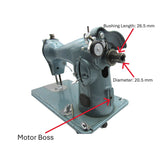 Hand Crank for Sewing Machines with Spoke Hand Wheels