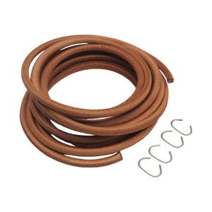 Industrial Sewing Machine Leather Belt Available in 3/16", 1/4", 5/16", 11/32" diameter