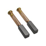 (2) Carbon Motor Brushes with Springs 3.8 mm x 4.2 mm x 13.5 mm - Part # YM4012-P