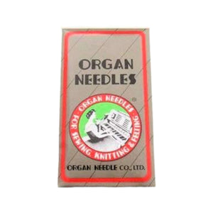 (10) Organ Needles Jersey Ball Point Pack of Ten 15X1 Available in size 9, 11, 12, 14, 16, 18