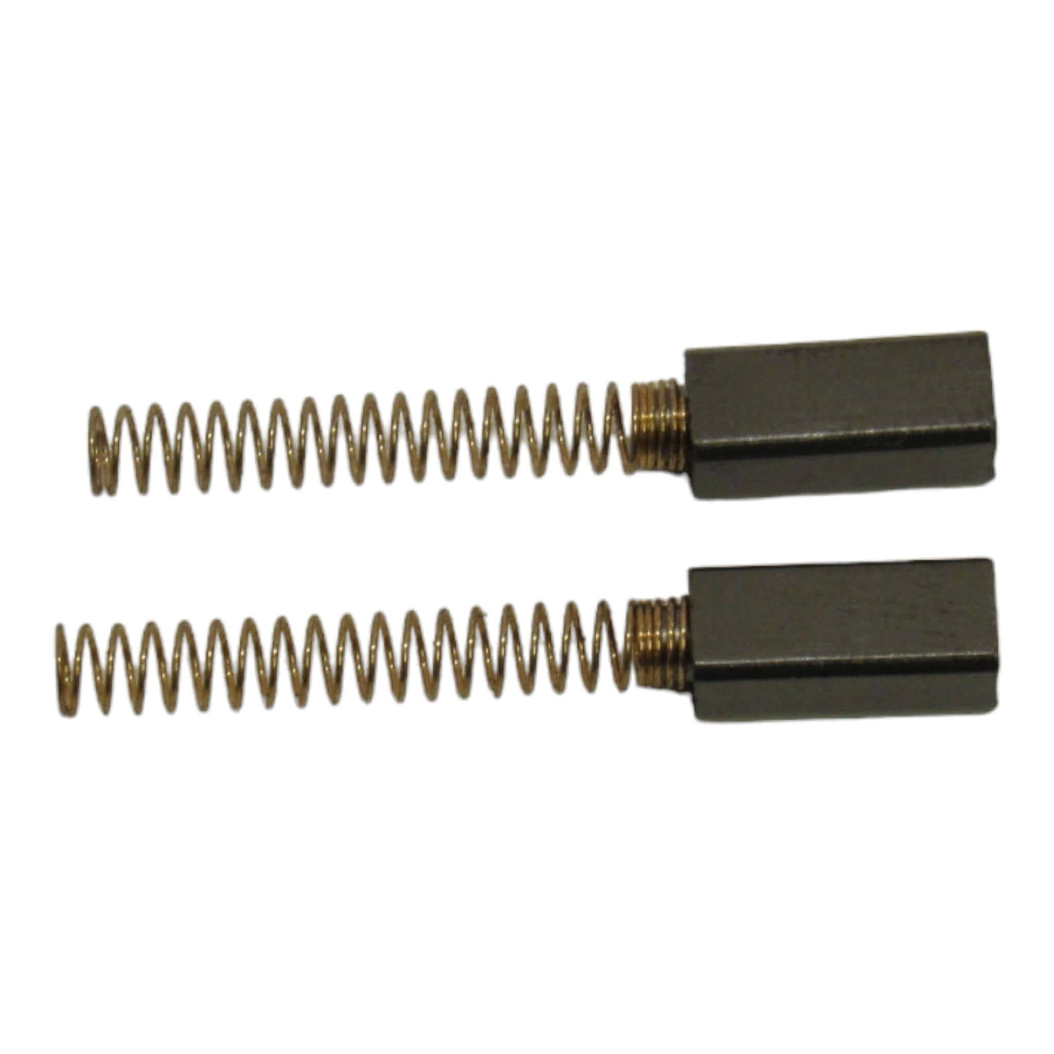 (2) Carbon Motor Brushes Medium Size with Springs 4 mm x 3.5 mm x 13 mm -  Part # YM4013-P