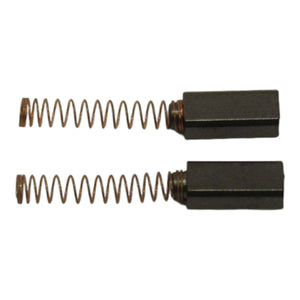 (2) Carbon Motor Brushes with Springs 5 mm x 6 mm x 12 mm - Elna Part # 440236-20