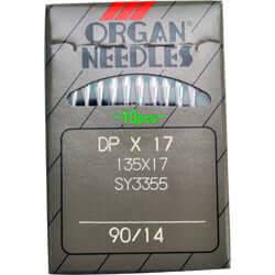 Organ Industrial Sewing Machine Needles 135x17, DPx17 Available in Size 14, 16, 18, 20, 21, 22, 24