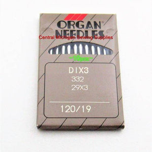 Organ Needles Pack Of Ten 29x3 Fits Singer Model 29, 29K Available in Size 19, 20, 21, 22